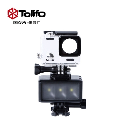 Tolifo圖立方HF-0301運動相機補光燈潛水燈