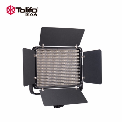 Tolifo圖立方PT-912S魅影LED攝像補光燈單調光55W