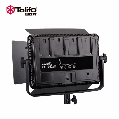 Tolifo圖立方PT-912S魅影LED攝像補光燈單調光55W