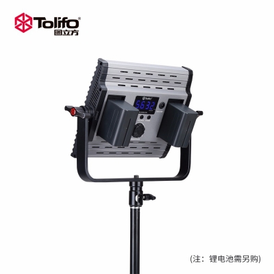 Tolifo圖立方極光GK-600MB影視燈LED補光燈雙調光