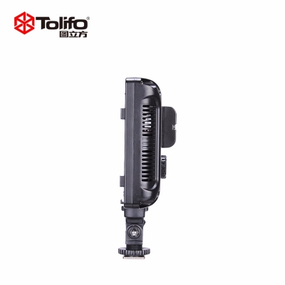 Tolifo圖立方PT-308B魅影LED攝像機(jī)頂補(bǔ)光燈雙調(diào)光