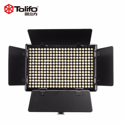 Tolifo圖立方PT-308S二代魅影LED攝像機(jī)頂補(bǔ)光燈單調(diào)光