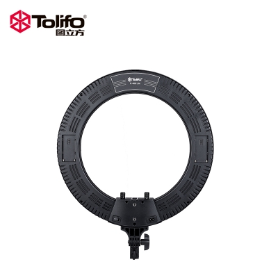 Tolifo圖立方R48B-Lite環(huán)形LED補光燈直播燈48W